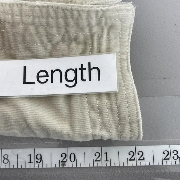 Live a Little Corduroy Jacket Buttons Flare Cream Size Large L - Picture 14 of 16